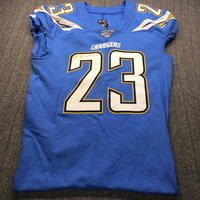 International Series - Chargers Rayshawn Jenkins Game Worn Jersey (11/18...