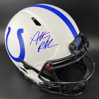 NFL - Colts Anthony Richardson signed Lunar Eclipse Authentic Speed Helmet
