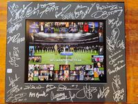 NFL - Multi Signed Walter Payton Man of The Year Award Winners Photo Sig...