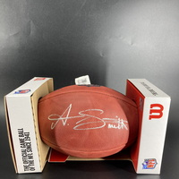 NFL - Saints Spencer Rattler Signed Authentic Football