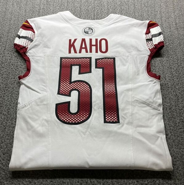 Madrid Game - Commanders Ale Kaho Game Issued Jersey Size 40 With Madrid...