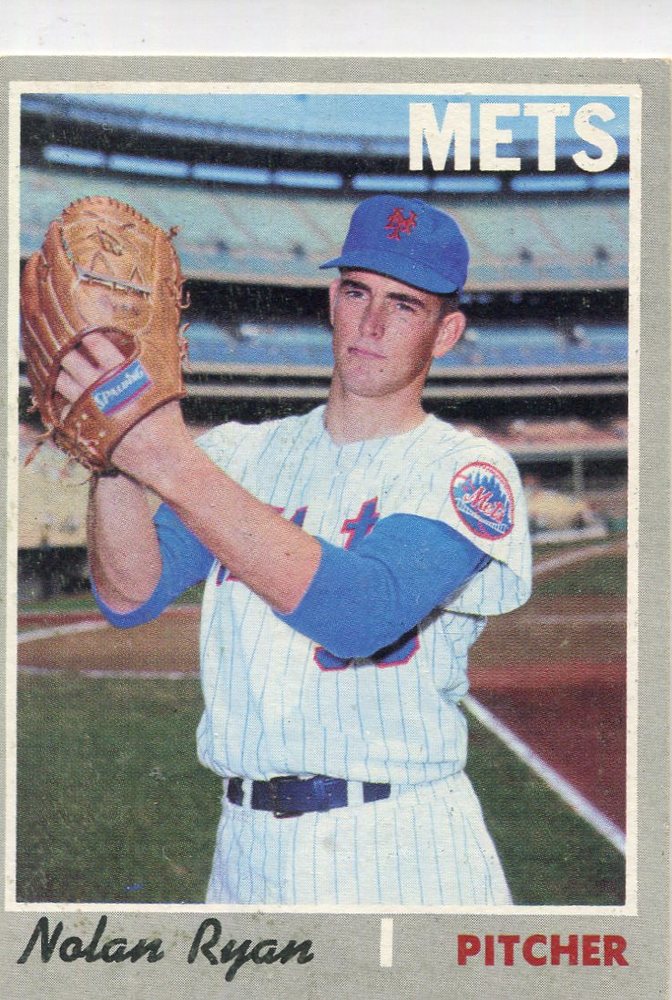 1970 Topps #712 Nolan Ryan -- Hall of Famer