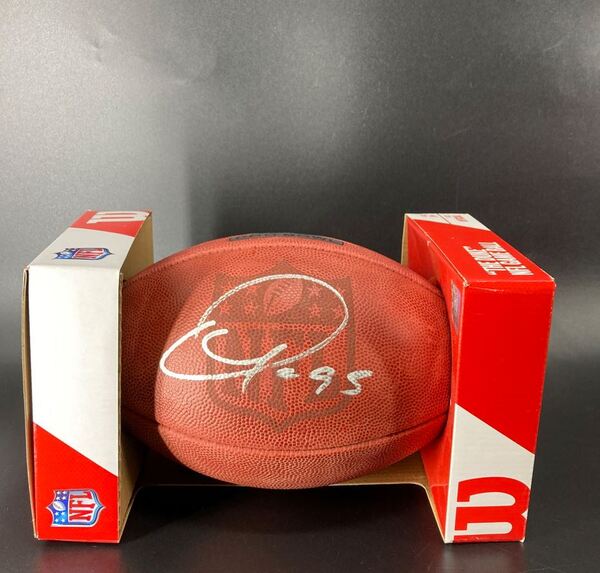 NFL - Cowboys Quinnen Williams Signed Authentic Football