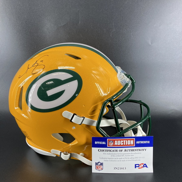 Packers - Romeo Doubs Signed Authentic Helmet