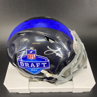 NFL - Colts Laiatu Latu Signed NFL Draft Mini Helmet