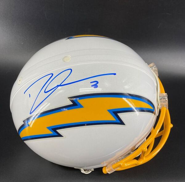 NFL - Chargers Derwin James Signed Authentic Proline Helmet