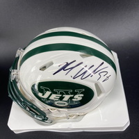 Jets - Muhammad Wilkerson Signed Mini Helmet
