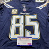 STS - Chargers Antonio Gates Game Worn Jersey (11/19/17) Size 46 W/ Captains Patch