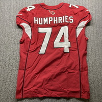 Cardinals - DJ Humphries Game Worn Jersey 2017 Season Size 48 With Capta...