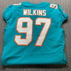 NFL - Dolphins Christian Wilkens Game Cut Jersey Size 46