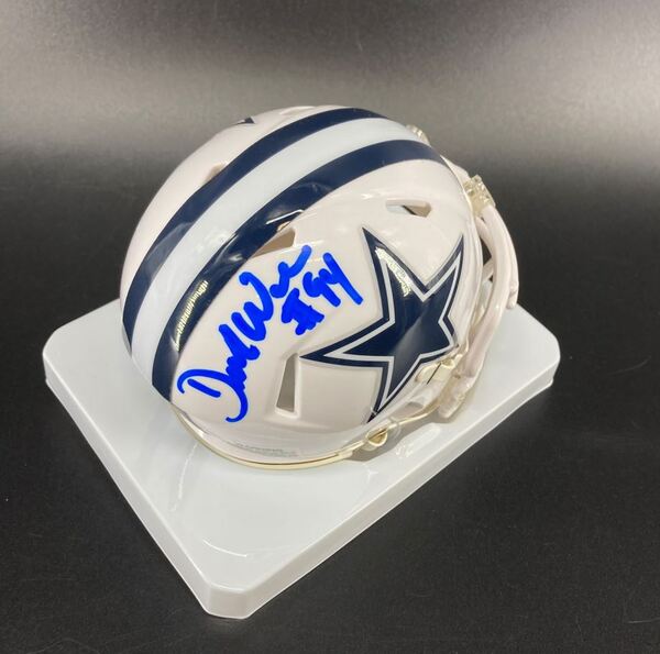 NFL - Cowboys Demarcus Ware Signed Alternate Mini Helmet
