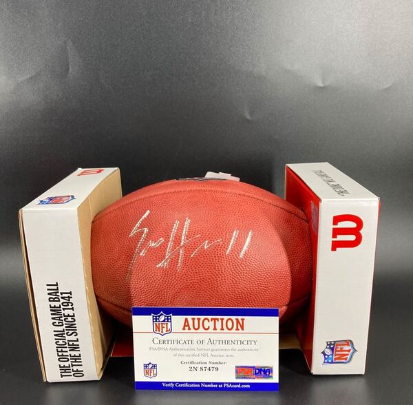 NFL - Commanders Sam Howell Signed Authentic Football