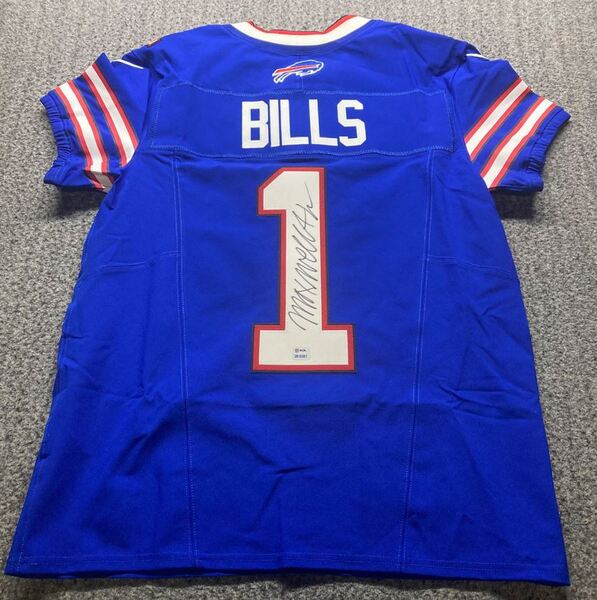 NFL - Bills Maxwell Hairson Signed Authentic Jersey