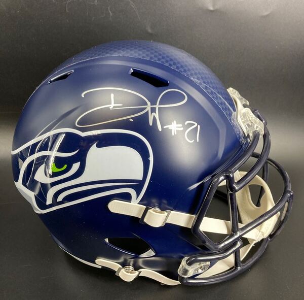 NFL - Seahawks Devin Witherspoon Signed Replica Speed Helmet