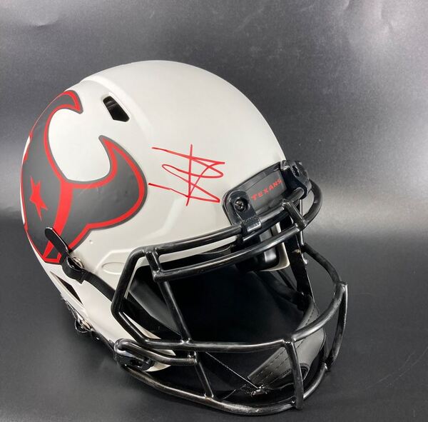 NFL - Texans Will Anderson Signed Authentic Lunar Eclipse Helmet