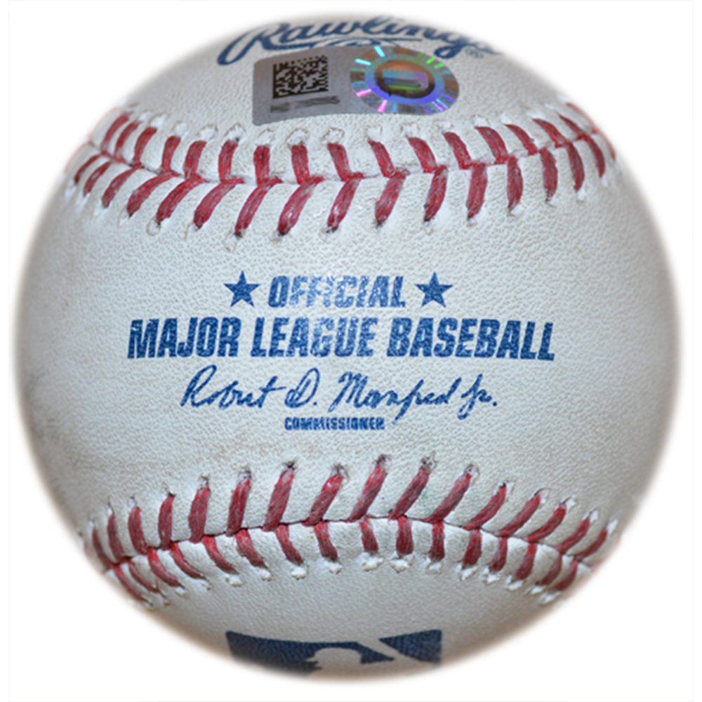 Game-Used Baseball - Kodai Senga to Nick Kurtz - Fly Out - Mets vs