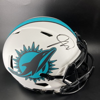 NFL - Dolphins Jaylen Wright Signed Authentic Lunar Eclipse Helmet