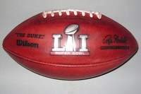 NFL - SUPER BOWL 51 GAME USED K FOOTBALL (PATRIOTS VS FALCONS)