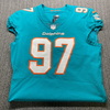 NFL - Dolphins Christian Wilkens Game Cut Jersey Size 46