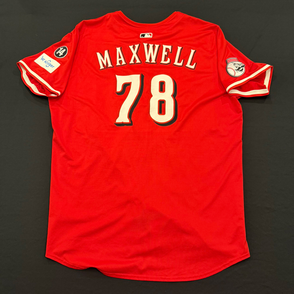 Zach Maxwell - Game Used Jersey from 2025 Season - Worn 2 Games
