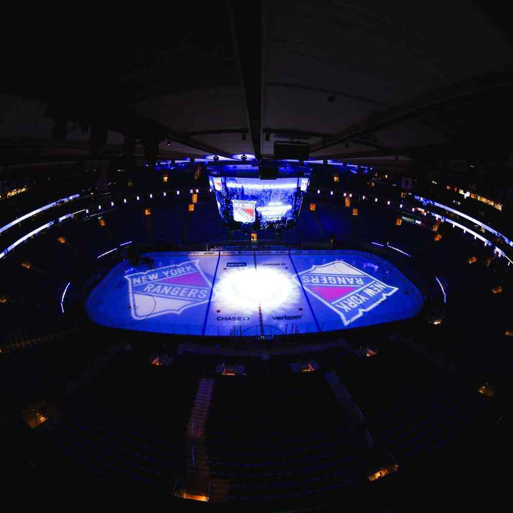New York Rangers vs New Jersey at Madison Square Garden
