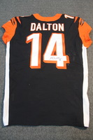 CRUCIAL CATCH - BENGALS ANDY DALTON SIGNED AND GAME WORN BENGALS JERSEY ...