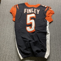 STS - Bengals Ryan Finley Game Worn Jersey (11/10/19) Size 42