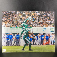 Jets - Multi Sign Metal Picture (14x11) Signed By Jamal Adams And Marcus...