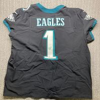 NFL - Eagles Quinyon Mitchell Signed Authentic Number 1 Draft Jersey
