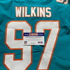 NFL - Dolphins Christian Wilkens Game Cut Jersey Size 46