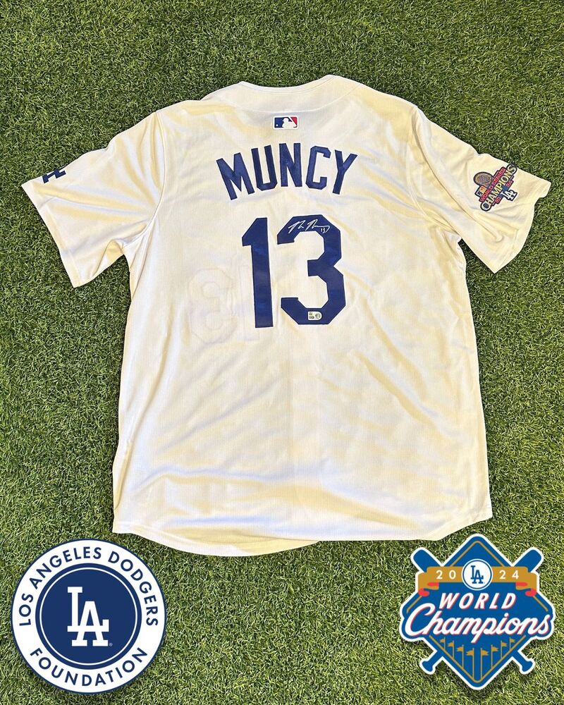 Dodgers Muncy 13 限定版 ユニフォーム M Los Angeles Dodgers