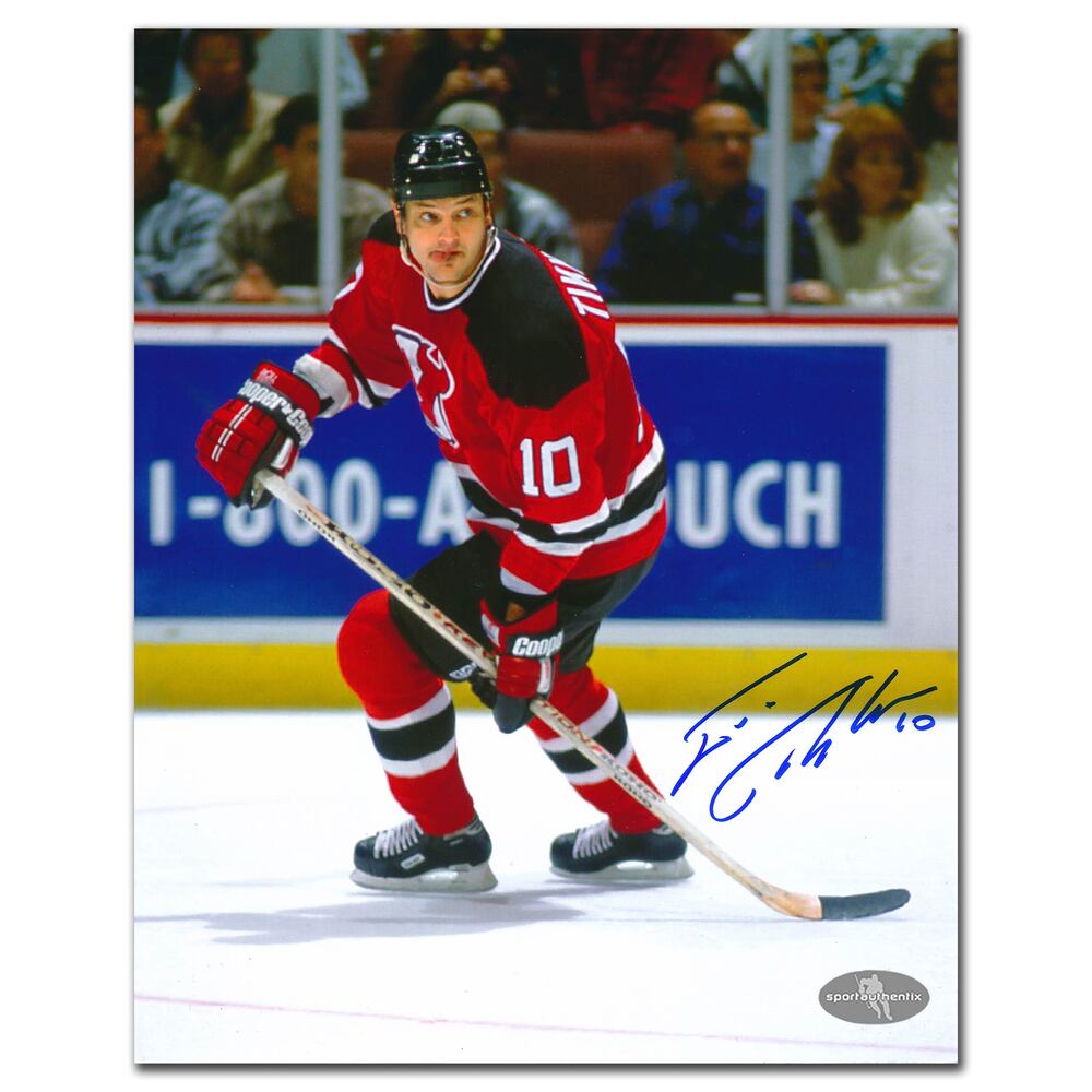 Esa Tikkanen New Jersey Devils Autographed 8x10