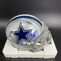NFL - Cowboys Brandon Aubrey Signed Mini Helmet