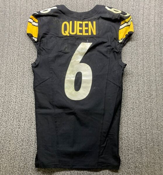 Crucial Catch - Steelers Patrick Queen Game Used Jersey (10/6/2024) Size 38