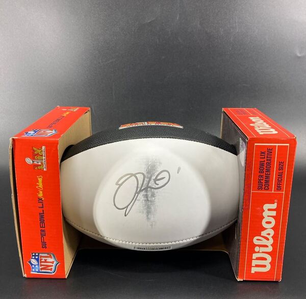 NFL - Eagles Jalen Hurts Signed Super Bowl LIX Commemorative Panel Ball ...