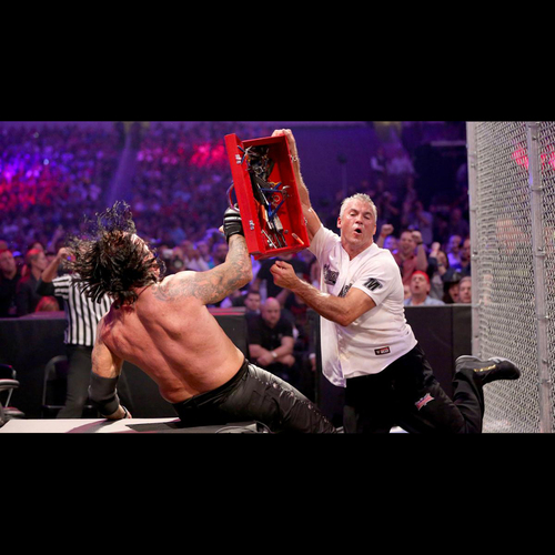 Undertaker & Shane McMahon USED & SIGNED Tool Box (WrestleMania 32 - 04/03/16)