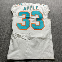 International Games - Dolphins Eli Apple Game Worn Jersey (11/05/23) Siz...