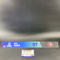 NFL - 49ers Nick Bosa 2023 Pro Bowl Games Nameplate Special Edition 3 of 3