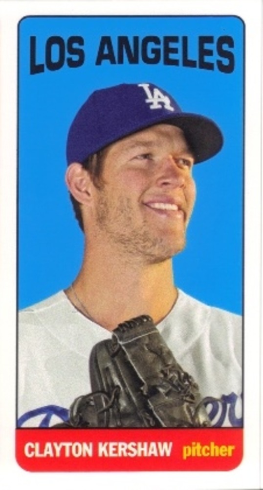 2013 Topps Archives Mini Tall Boys #CK Clayton Kershaw