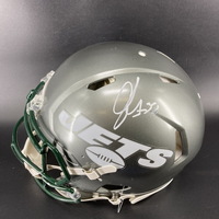 NFL - Jets CJ Mosely Signed Authentic Flash Speed Helmet