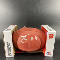 NFL - Ravens Zay Flowers Signed Authentic Football