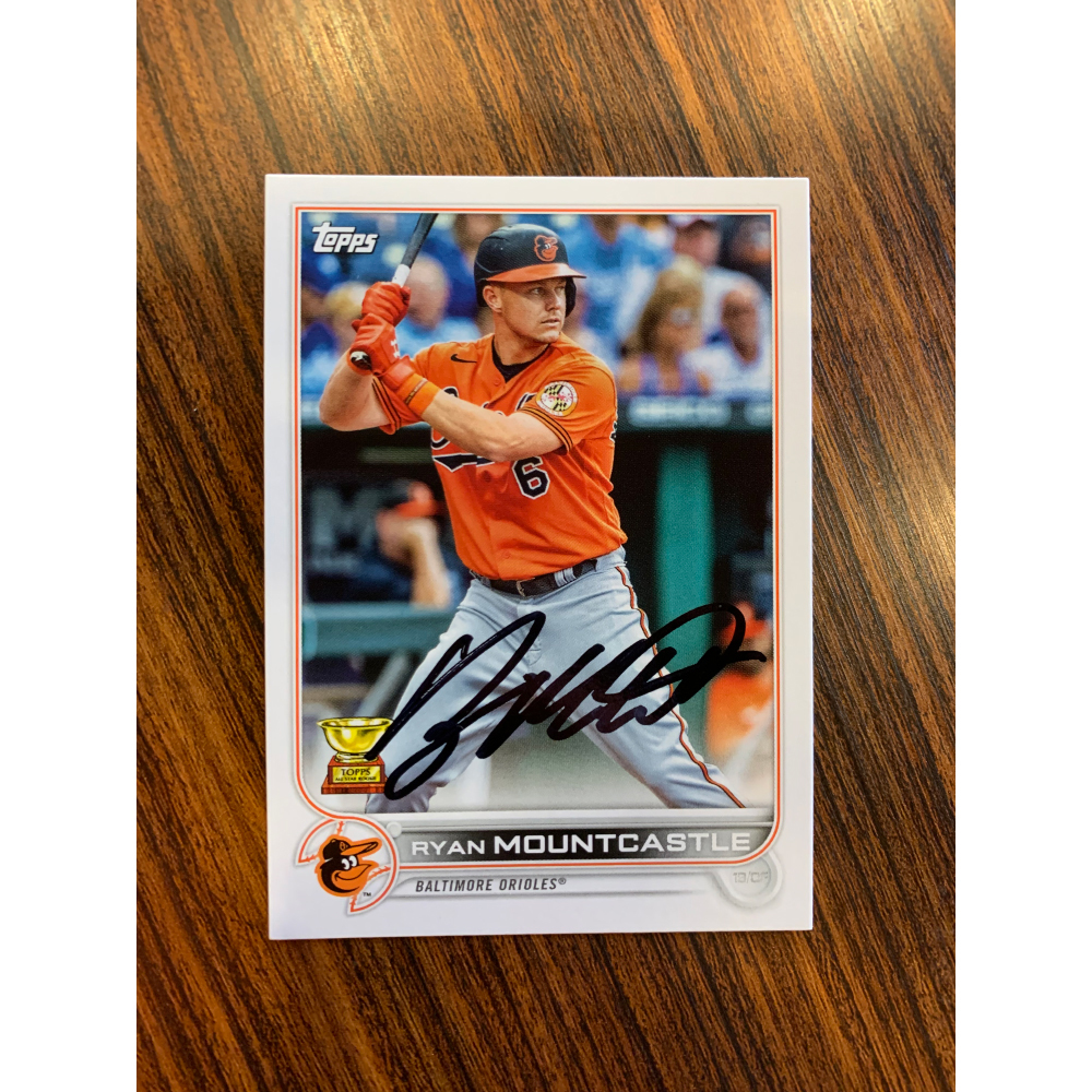 その他 Ryan Mountcastle RC Autograph Topps Ryan Mountcastle 2021 Bowman Transcendent Rookie Autograph