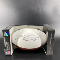 Jets - Sam Darnold Signed Panel Ball With Jets Logo