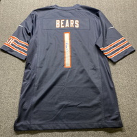 NFL - Bears Rome Odunze Signed Replica Draft Jersey Size Small