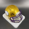 NFL - Vikings Justin Jefferson Signed Flash Mini Helmet