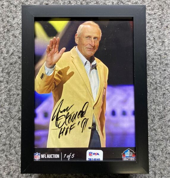 HOF - Chiefs Jan Stenerud NFL Auction Exclusive Signed 5x7 Photo Individ...