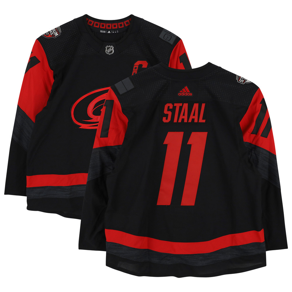 Jordan Staal Carolina Hurricanes 2023 NHL Stadium Series Game Used Jordan Staal Carolina Hurricanes 2023 NHL Stadium Series Game Used