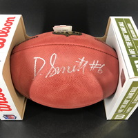 NFL - Eagles DeVonta Smith Signed Authentic Football