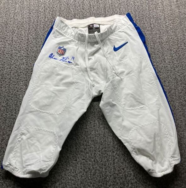 International Games - Colts Alec Pierce Signed Game Worn Pants (2025 Sea...