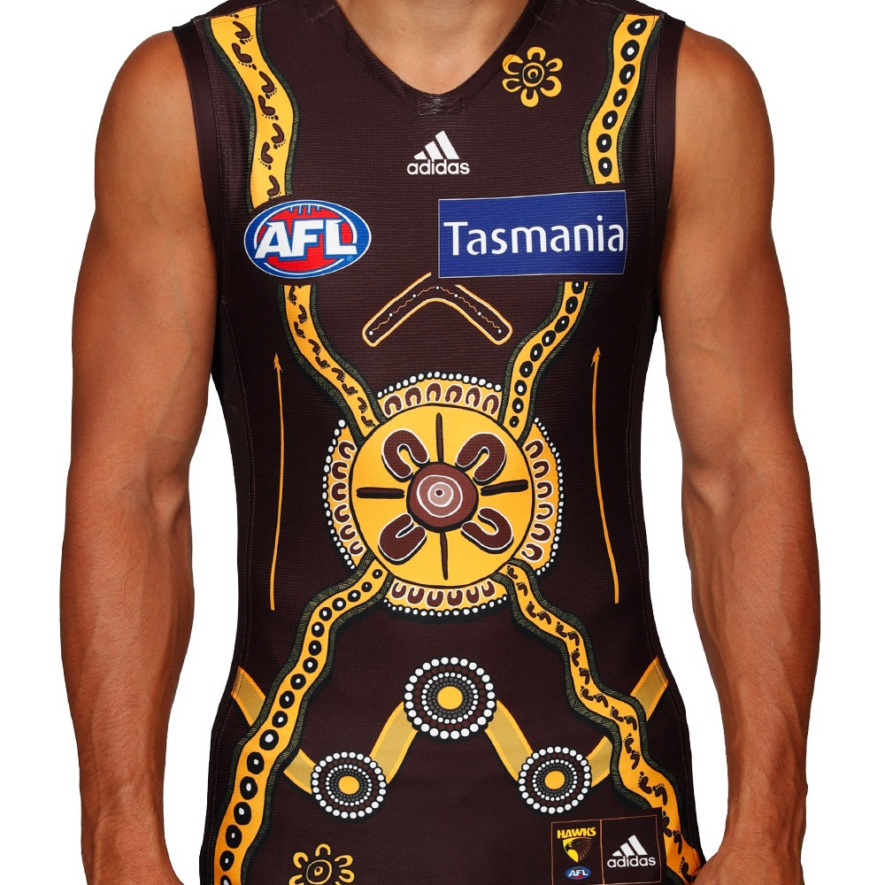 #31 Ricky Henderson Signed & Match Worn Indigenous Guernsey